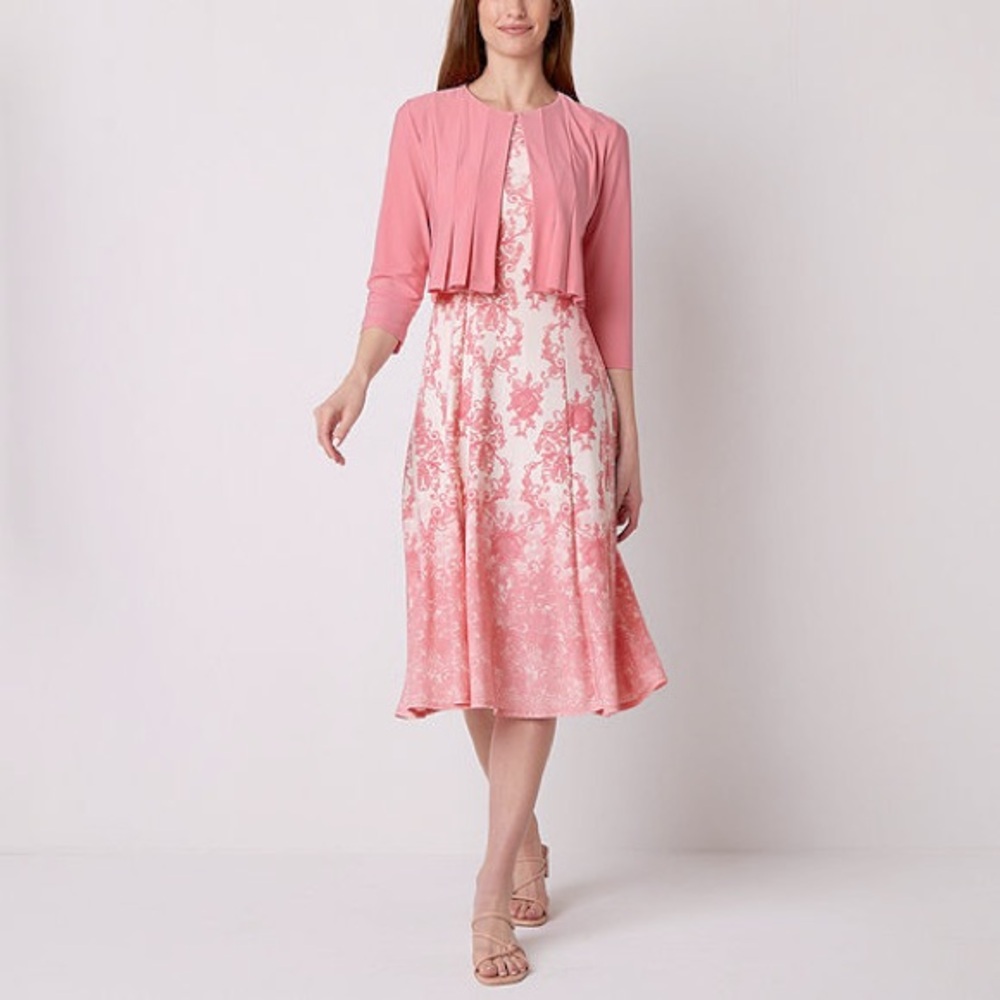 Lovely Danny & Nicole jacket dress.  Light & comfy!